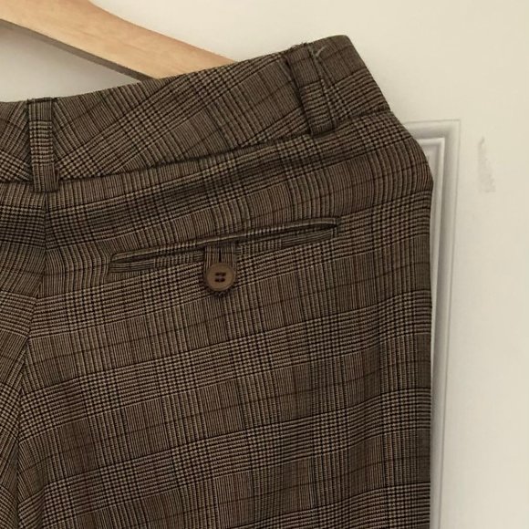 Vintage Plaid Trousers - Picture 3 of 4